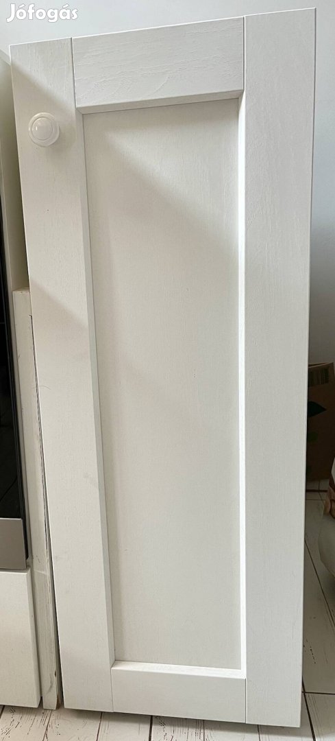 IKEA Metod alapszekrény váz 30x60x80 cm, Enköping előlappal, 3 polccal