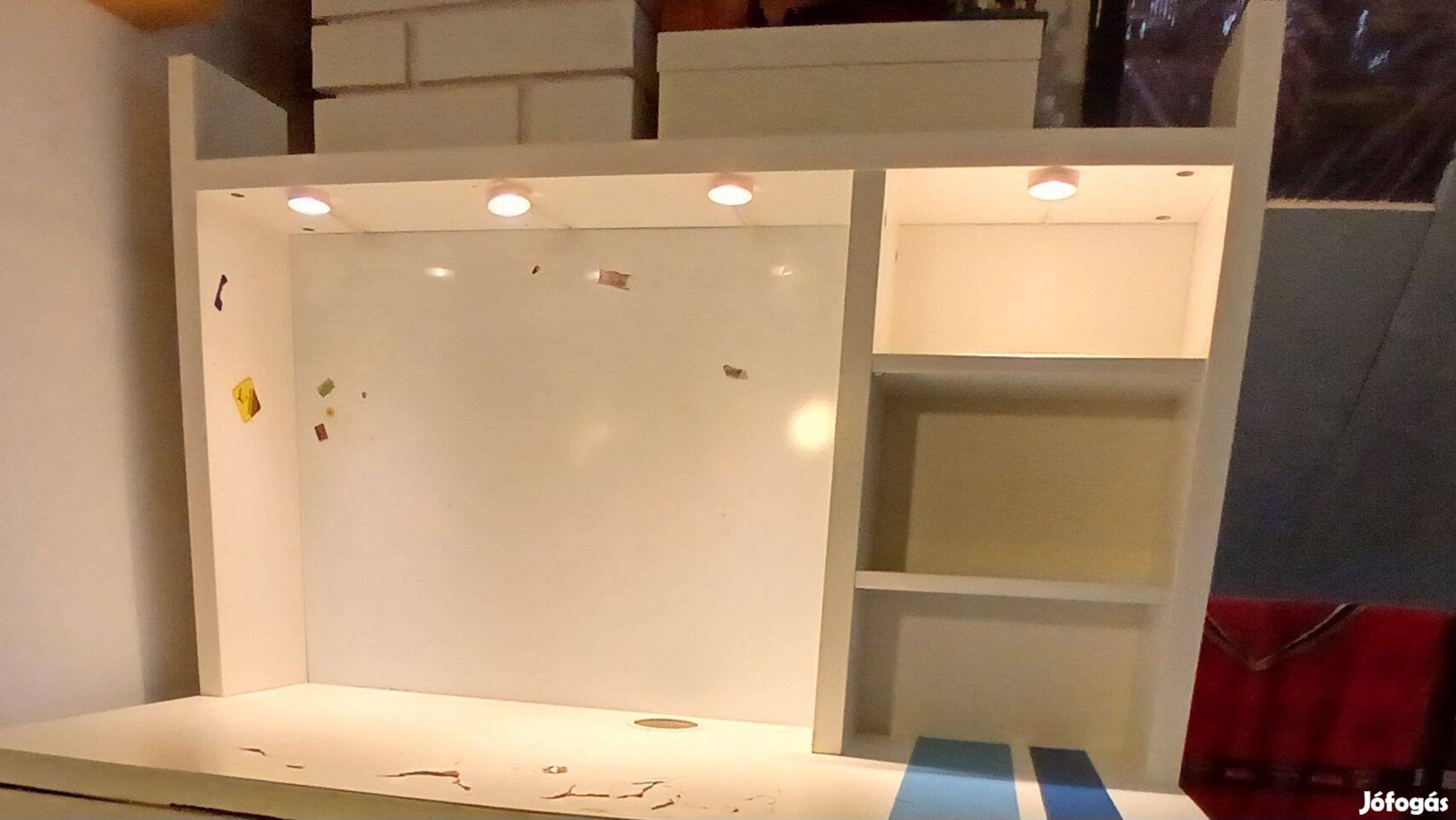IKEA Micke asztalhoz polcos elem