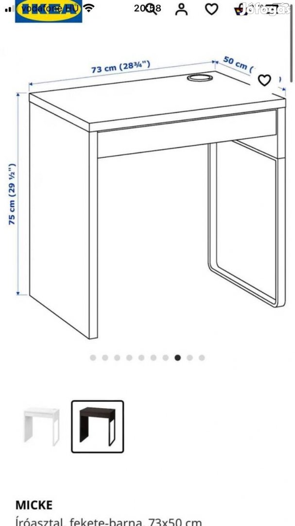 IKEA Mike íróasztal