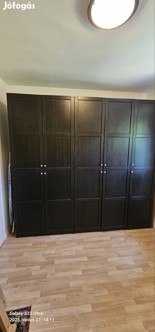 IKEA PAX Hemnes hatalmas gardróbszekrény 