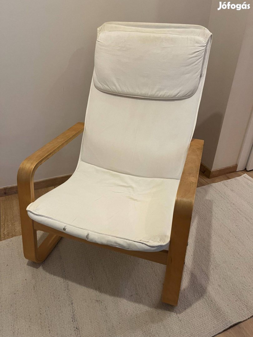 IKEA PONG fotel jó állapotú váz, huzat cserérejavításra