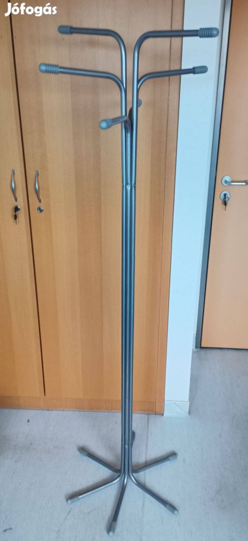IKEA Rigg ezüst fém fogas