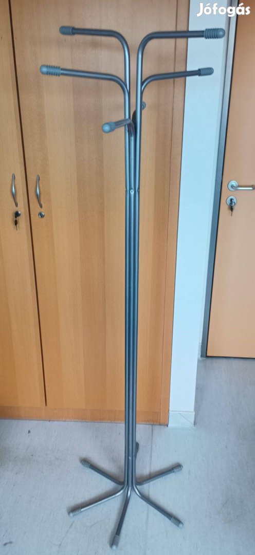 IKEA Rigg ezüst fém fogas