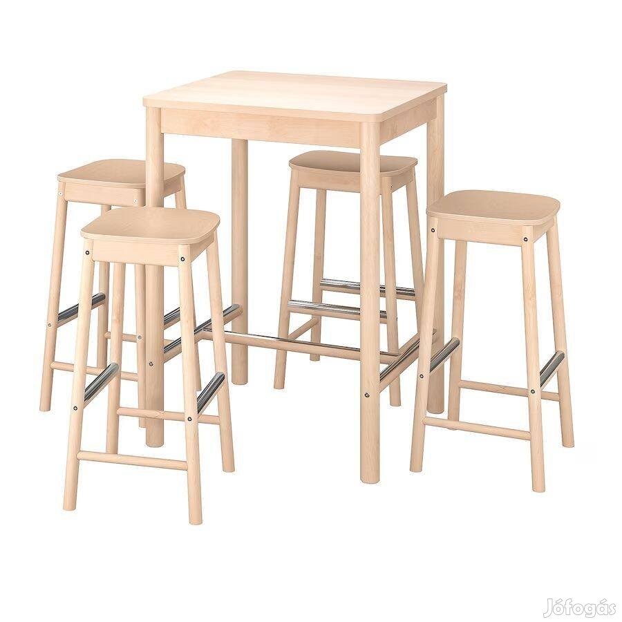 IKEA Rönninge Bárasztal + 4 Bárszék