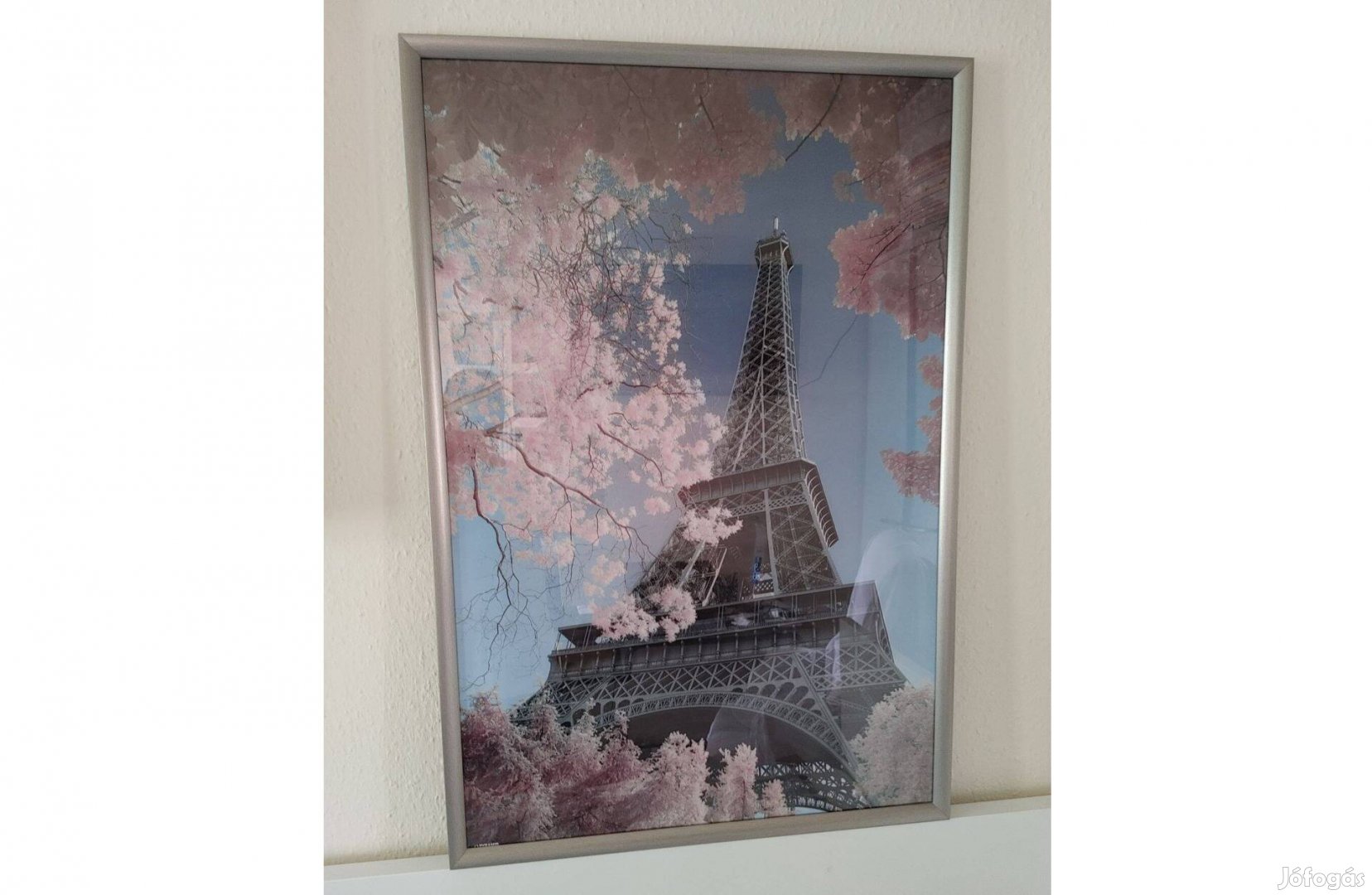 IKEA Silverhöjden képkeret + Eiffel torony kép 60x90