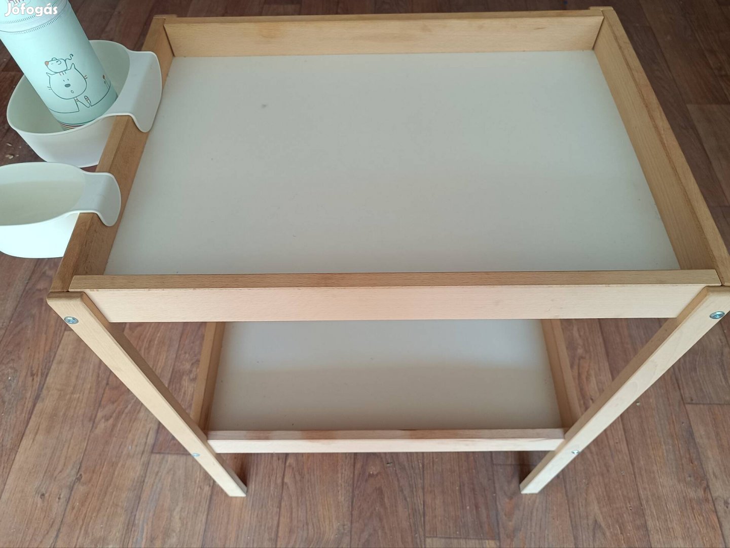 IKEA Sniglar pelenkázóasztal alátéttel, babafészekkel