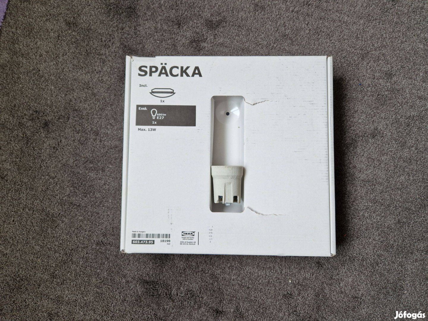 IKEA Späcka mennyezeti lámpa