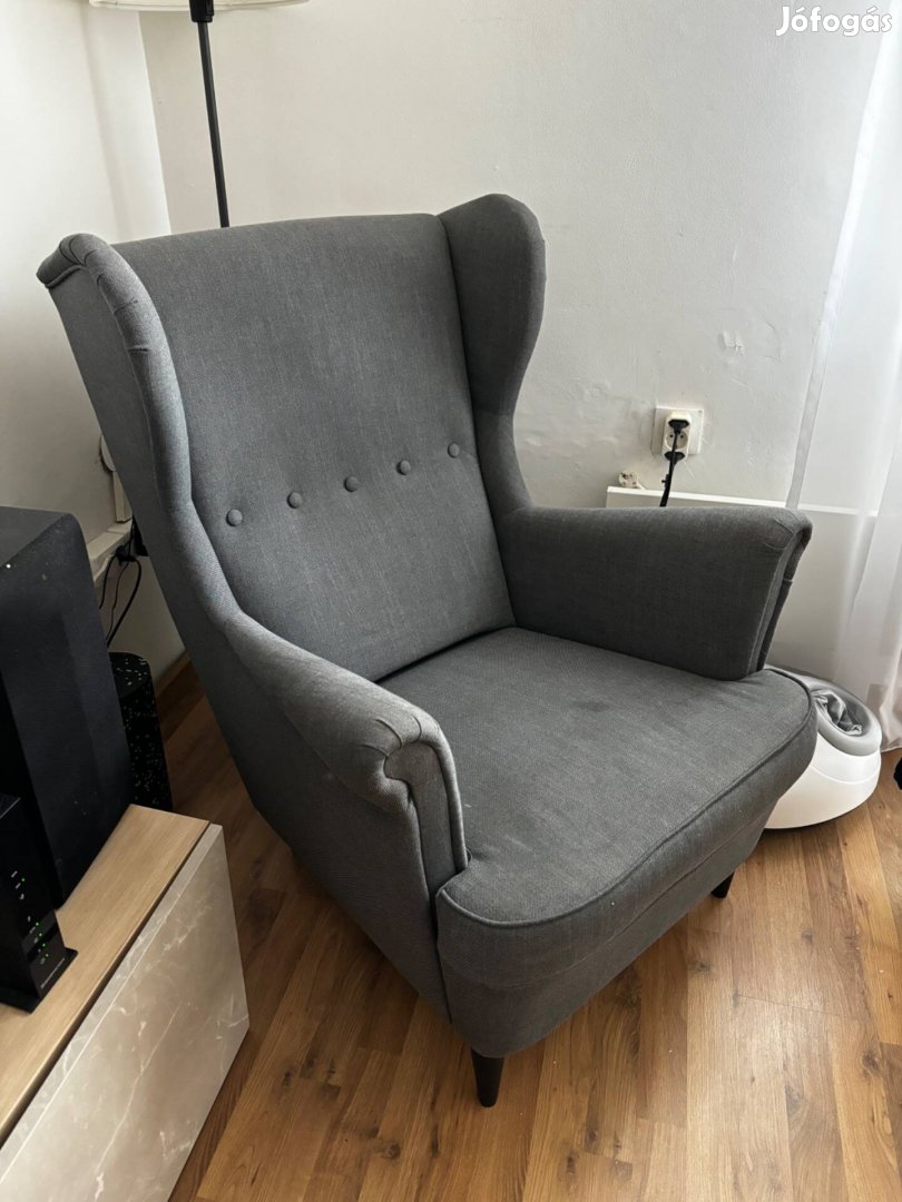 IKEA Strandmon fotel - szürke