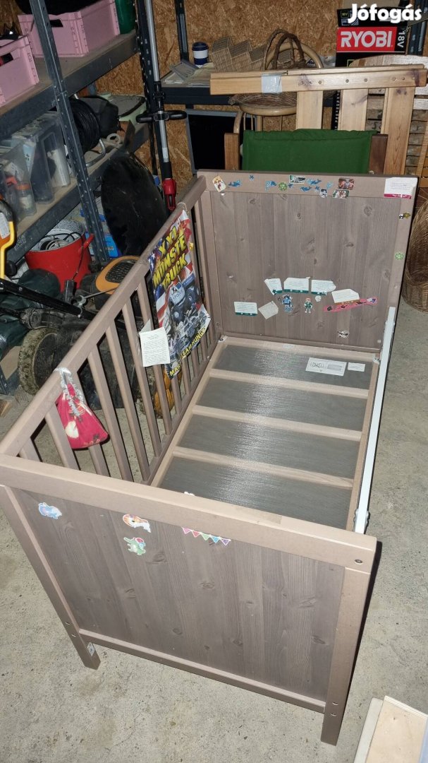 IKEA Sundvik gyerek ágy 120x60cm kókusz matraccal, a matrac külön is