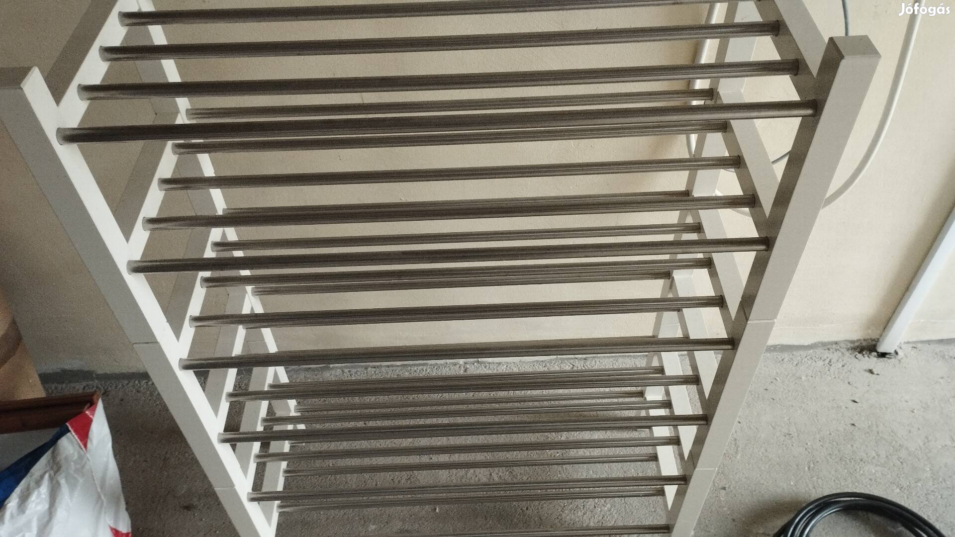 IKEA Tjusig Cipőtartó, fehér