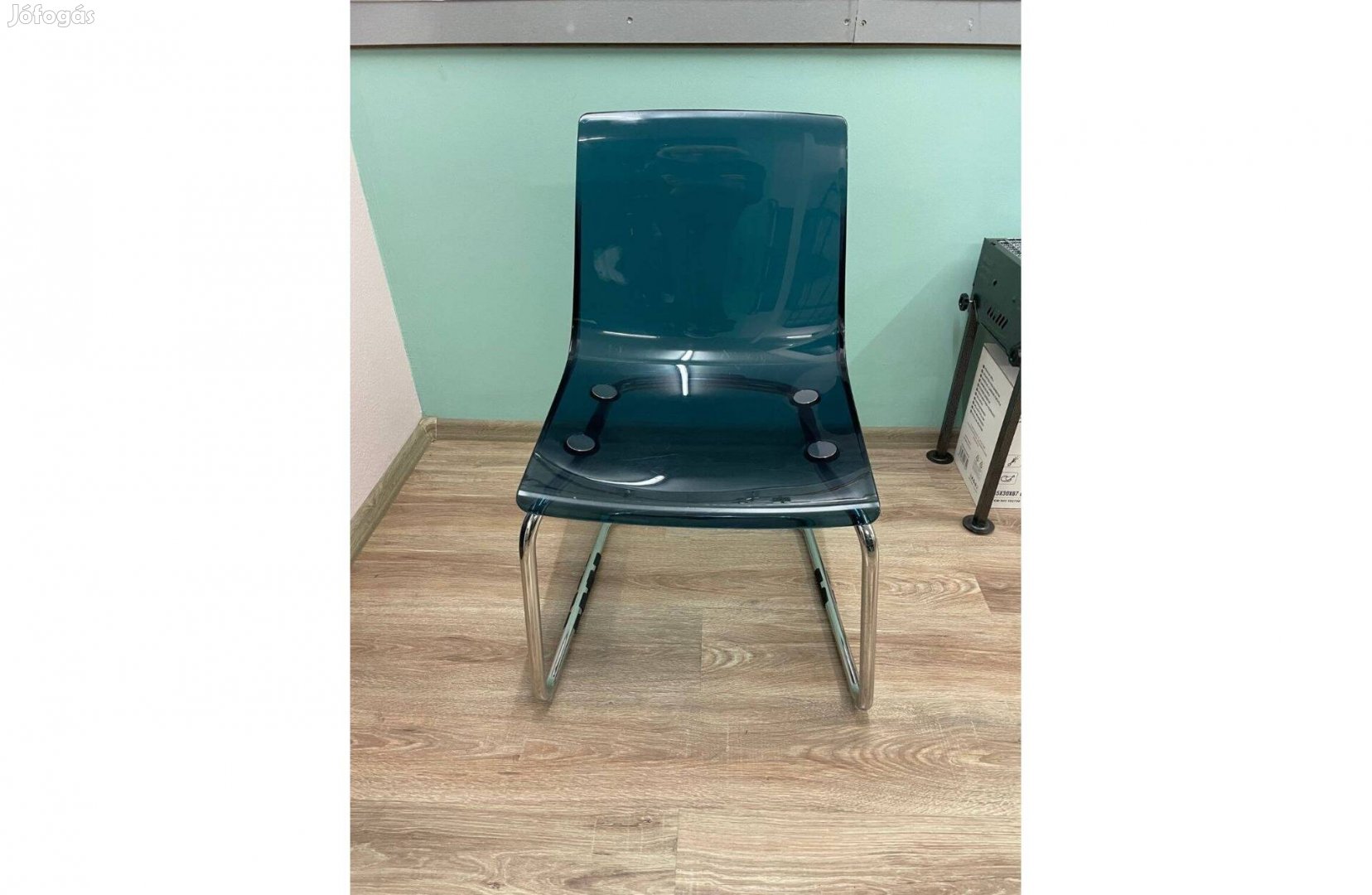IKEA Tobias Szék KÉK modern elegáns 82X55X56 / Ülőfelület 48CM