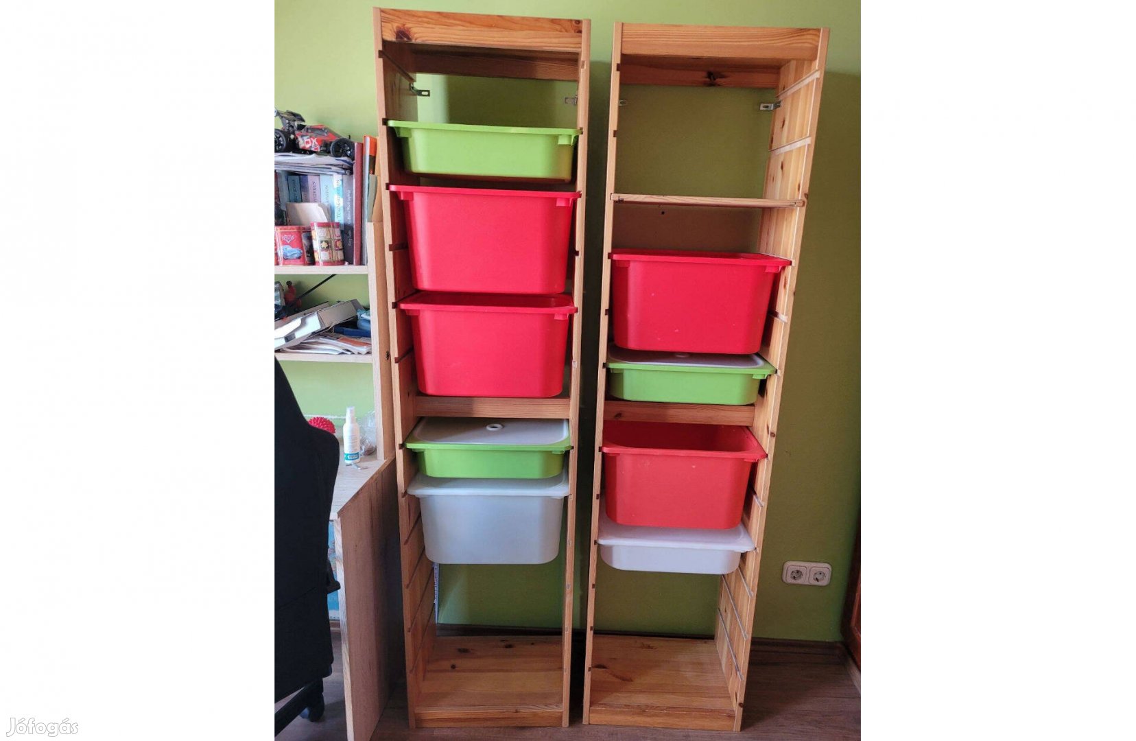 IKEA Trofast fenyő játéktároló