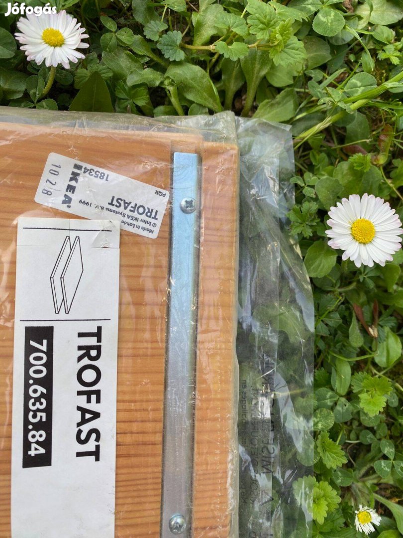 IKEA Új, Trofast Polc, natúr fenyő, 30cm, gyári csomag