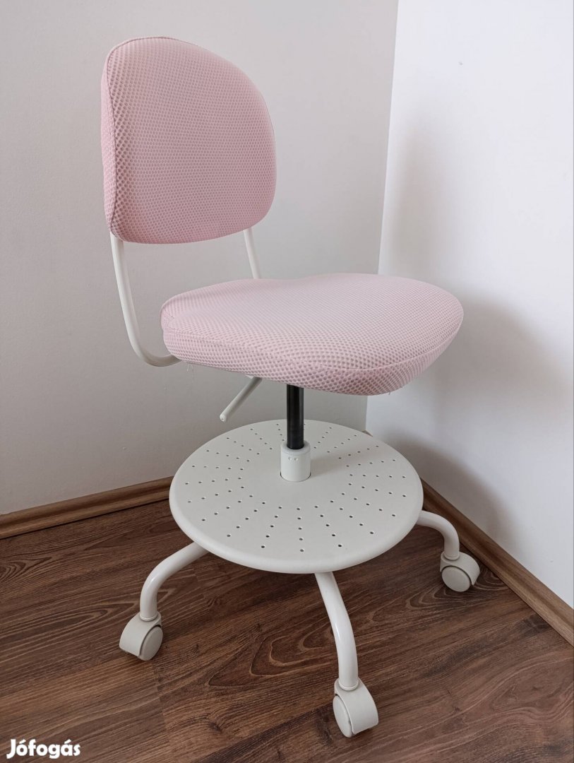 IKEA Vimund Gyerek forgószék rózsaszín