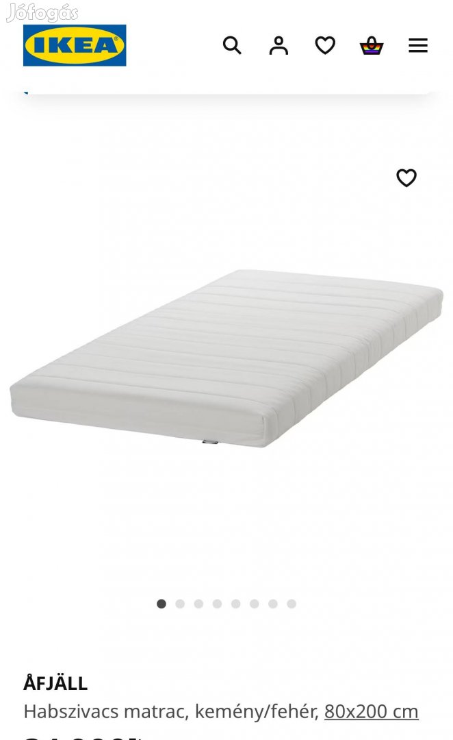 IKEA Äjfäll matrac
