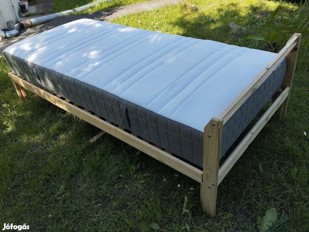 IKEA ágykeret + ágyrács és zsákrugós matrac eladó