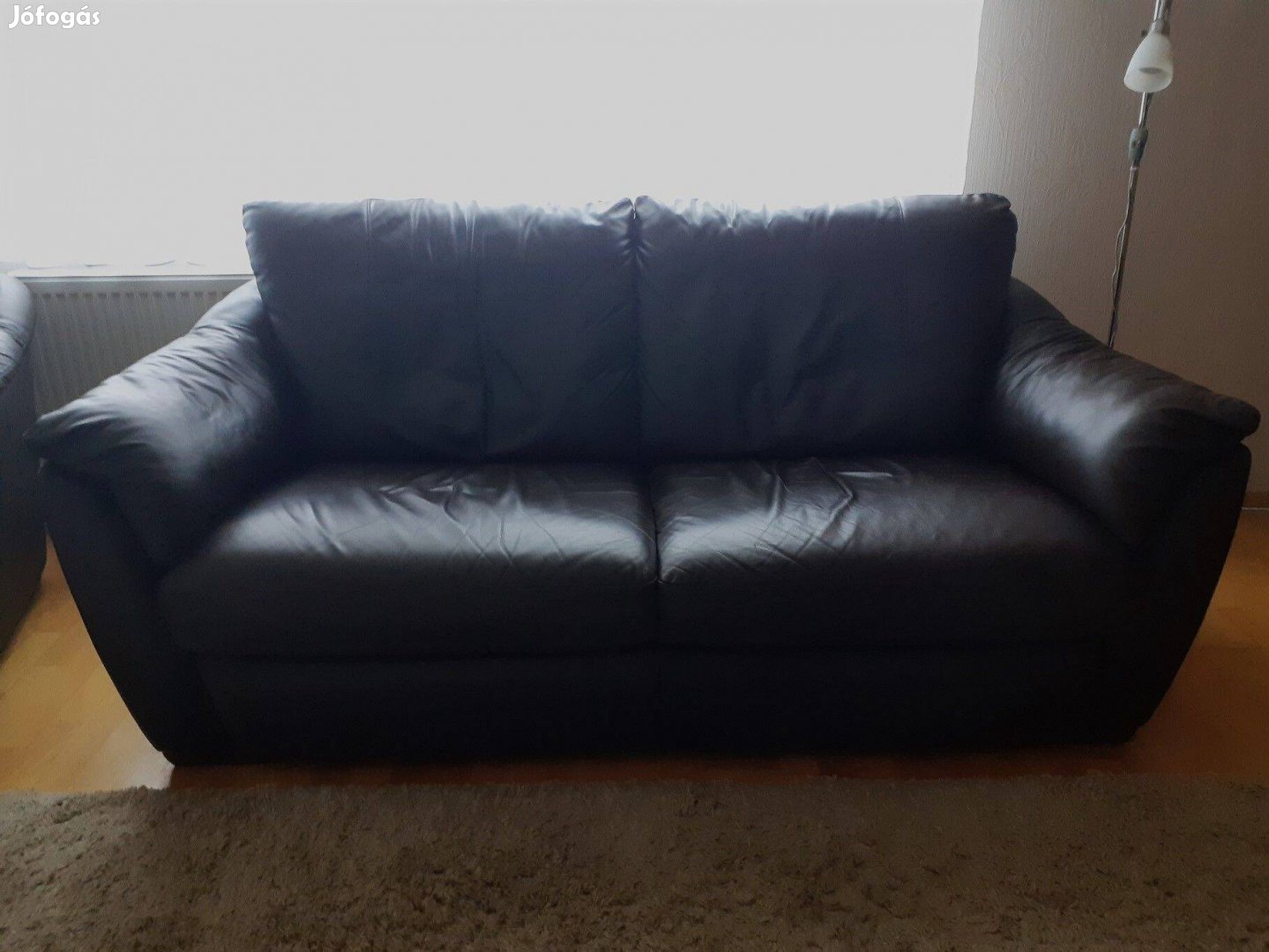 IKEA bőr kanapé + fotel