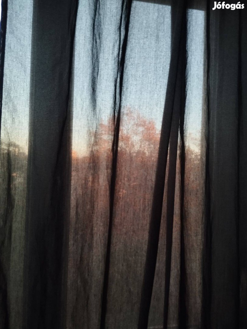 IKEA fényszűrő függöny 145 x 300 fekete