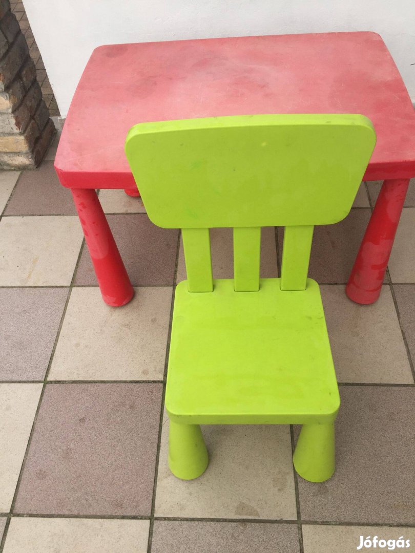 IKEA gyerek asztal és szék
