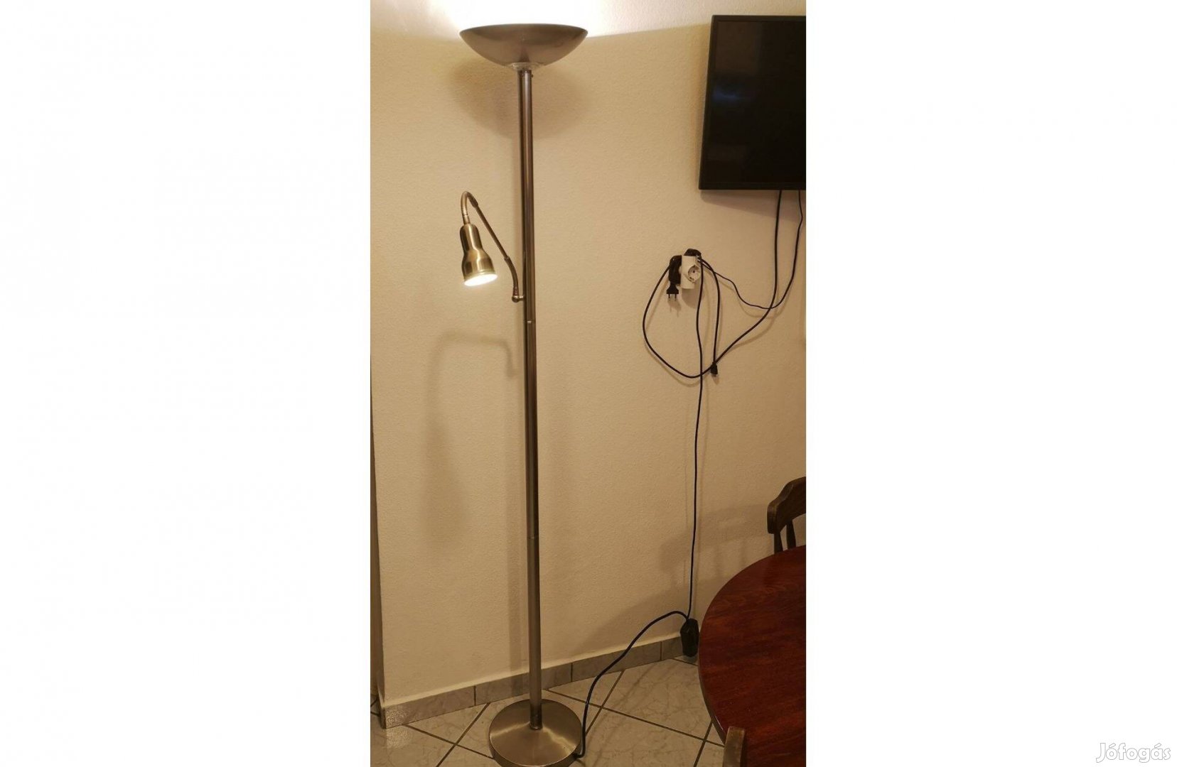 IKEA halogén állólámpa szabályozható fényerőjű mennyezetvilá