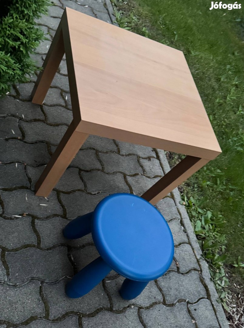 IKEA kis szék ülőke + asztal