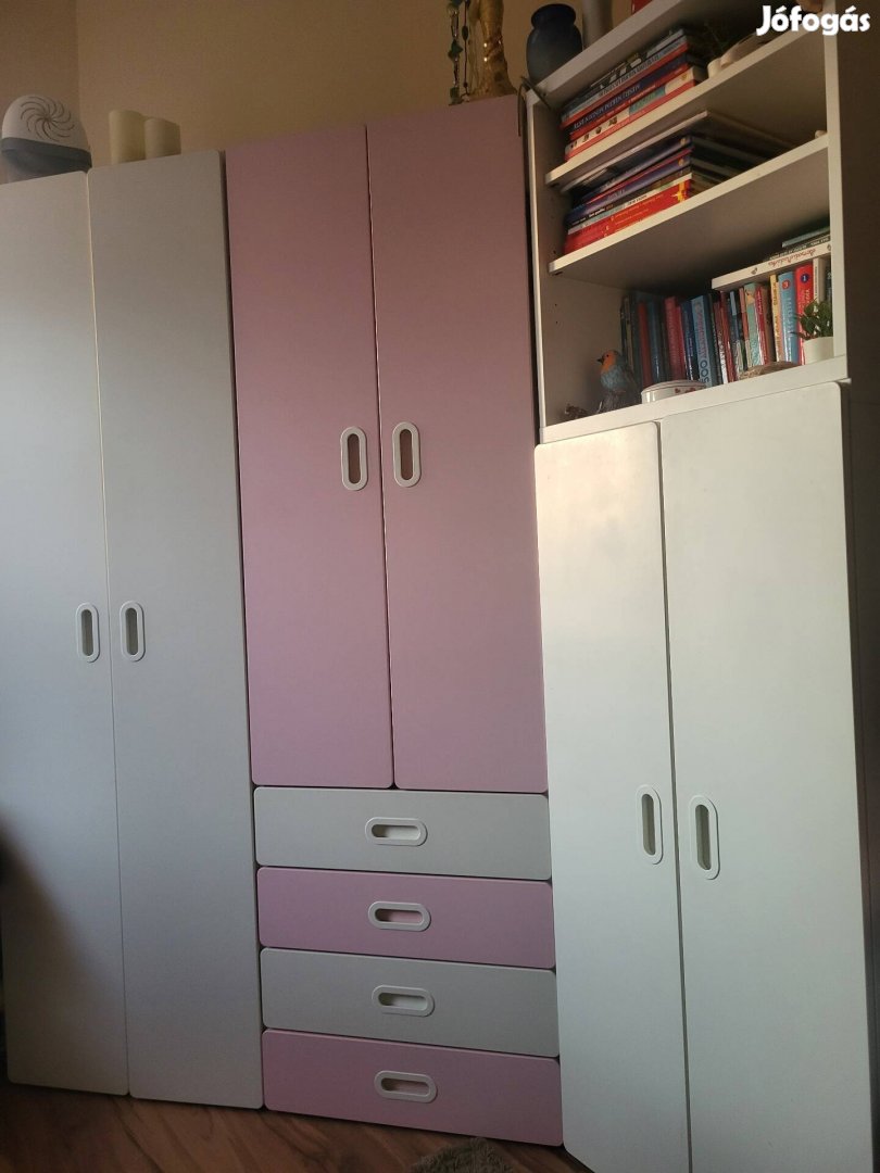 IKEA lány szekrény, 3 elem