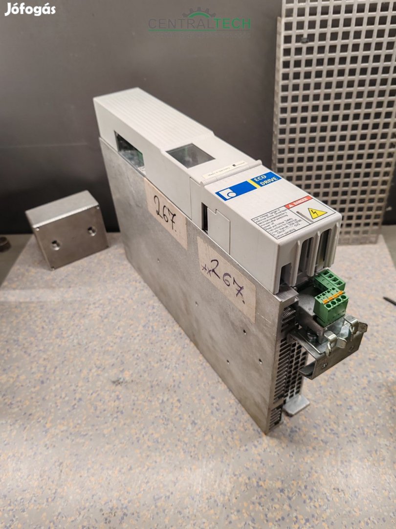 INDRAMAT DKC01.3-040-7-FW EcoDrive szervovezérlő 40A