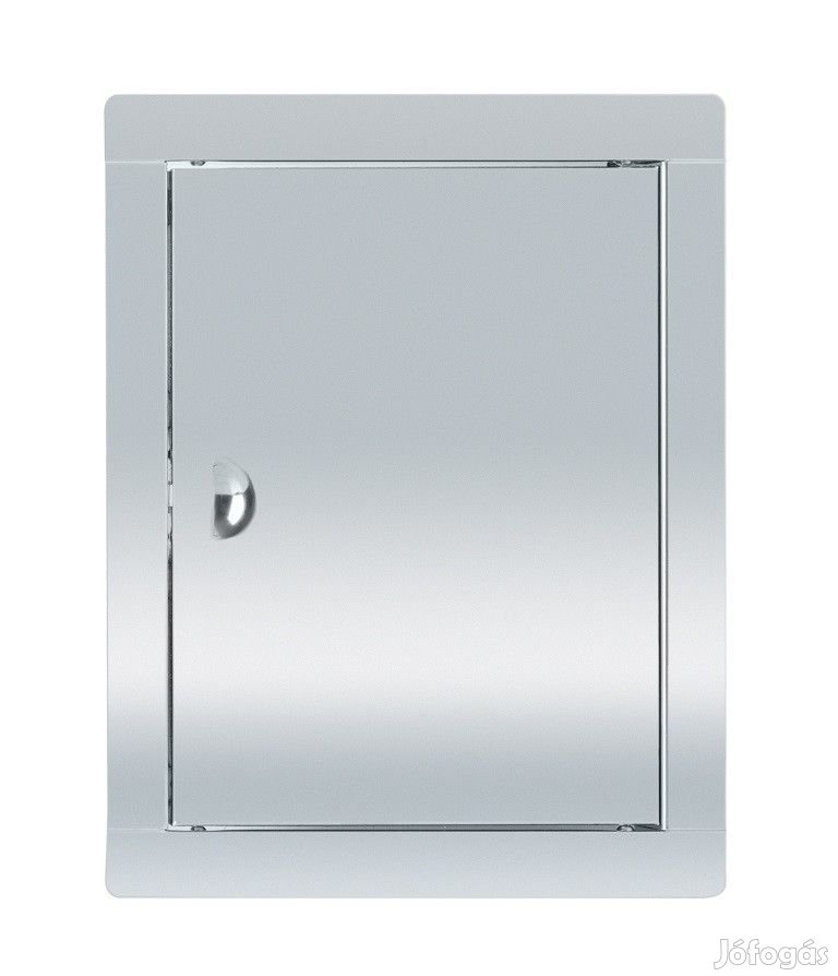 INOX szervízajtó 150x150mm VORTZ (csempeajtó, ellenőrző ablak, revízi