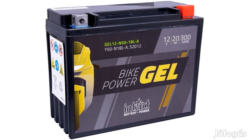 INTACT Bike Power Akkumulátor GEL Y50-N18L-A