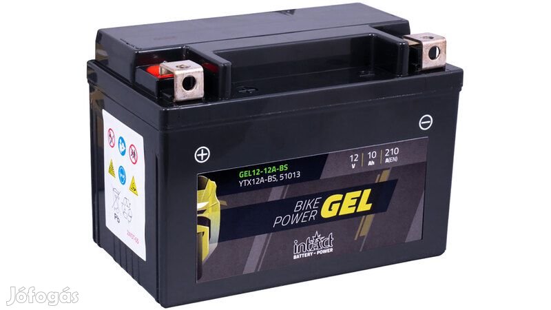 INTACT Bike Power Akkumulátor GEL YTX12A-BS
