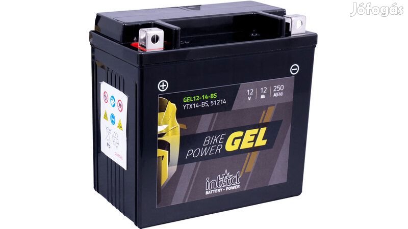 INTACT Bike Power Akkumulátor GEL YTX14-BS