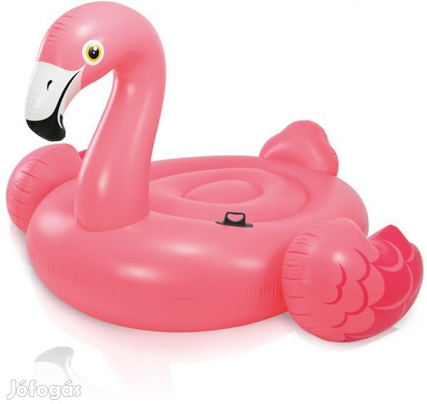 INTEX 57288 MEGA Flamingo, 203 x 196 cm óriás flamingó úszó sziget, f