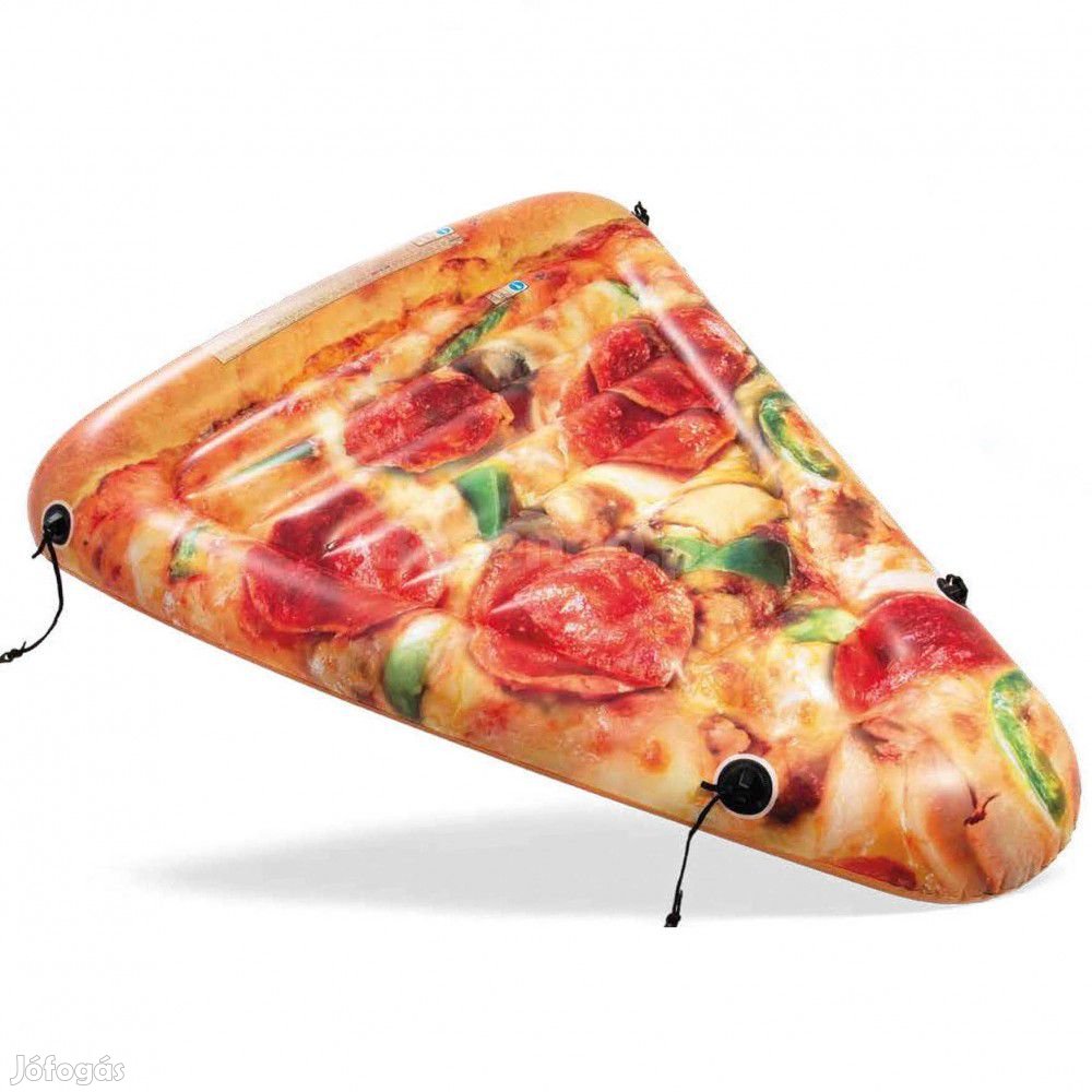 INTEX 58752 Pizza Slice Felfújható matrac, pizzaszelet formájú gumima