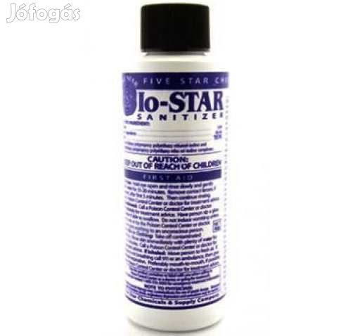 IO Star Iodophor Ultra hatású fertőtlenítő 118ml (4388)