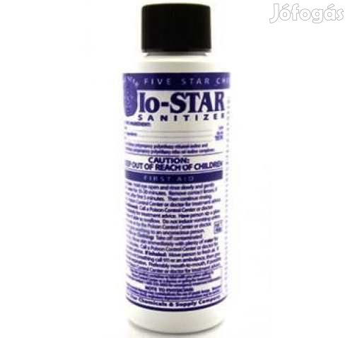 IO Star Iodophor Ultra hatású fertőtlenítő 118ml (4388)