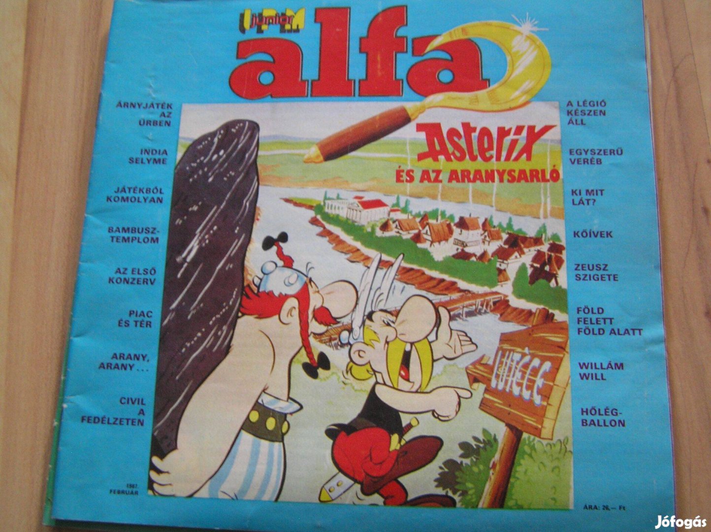 IPM Alfa újságok Asterix