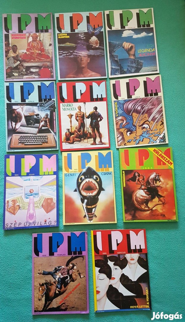 IPM (Interpress Magazin) - 1985/1-7., 10., különszám + 1986/2-3. szám