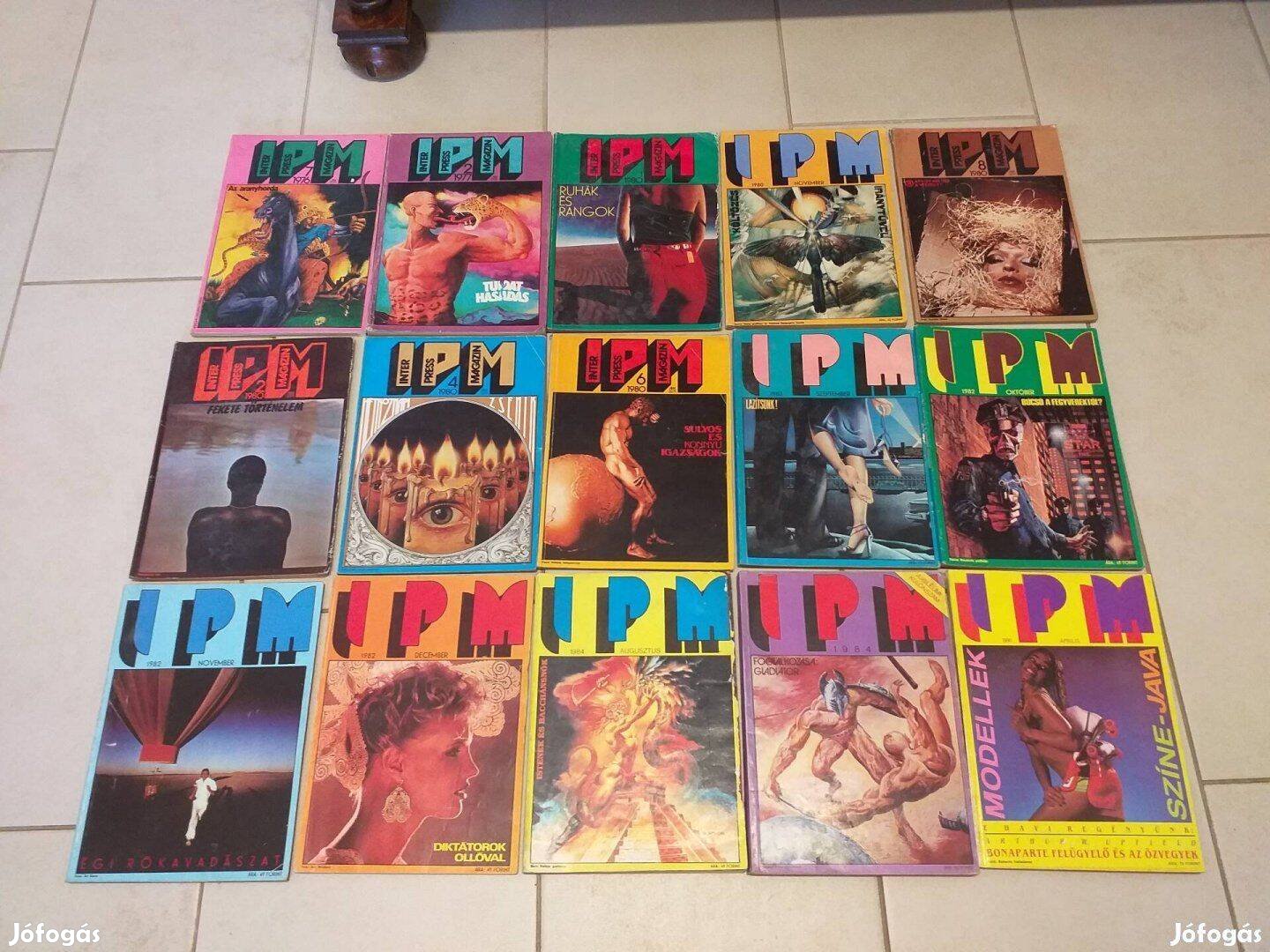 IPM magazin 1976 - 1984 15db!