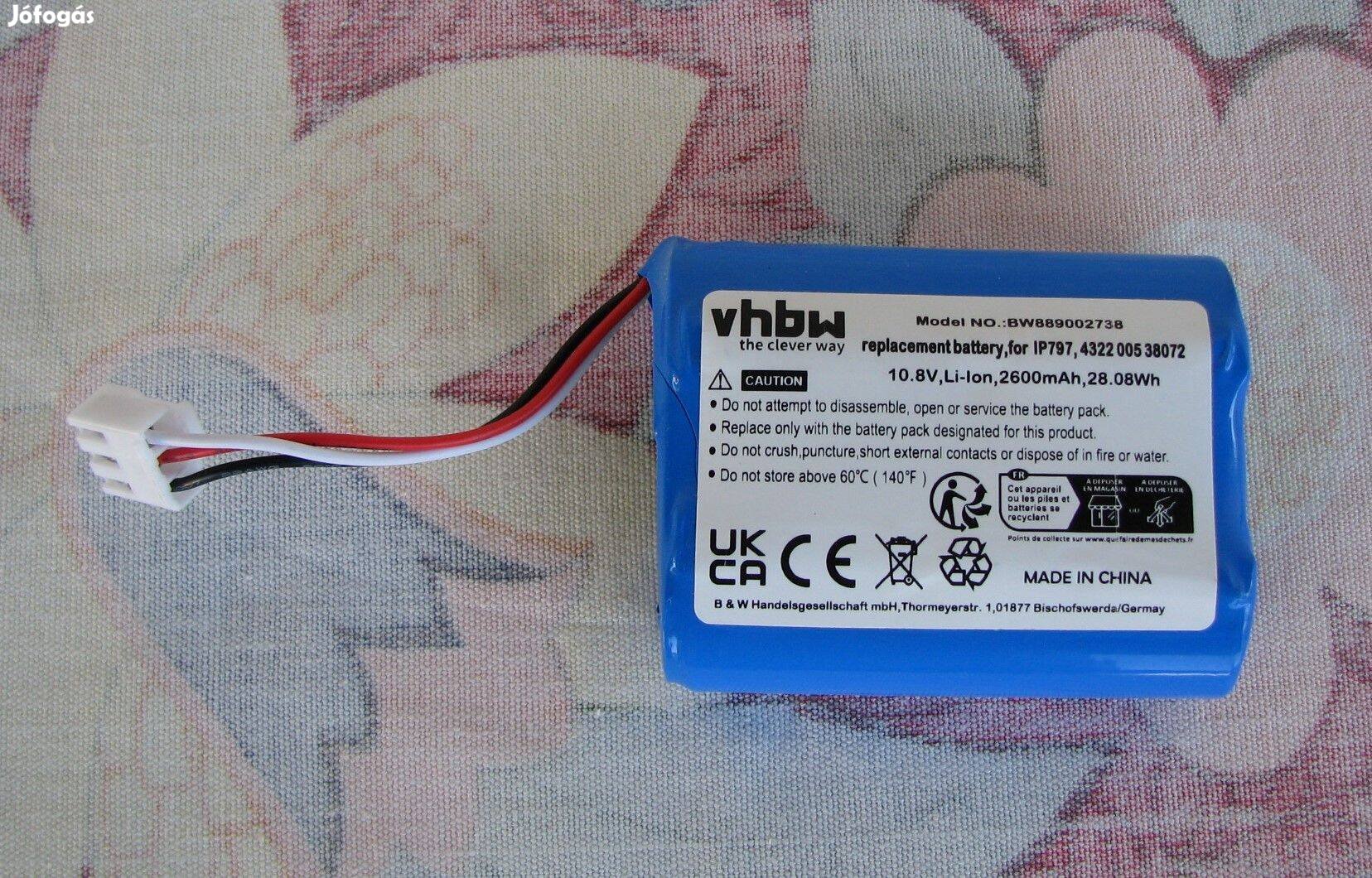 IP 797-es Li-lon akkumulátor eladó