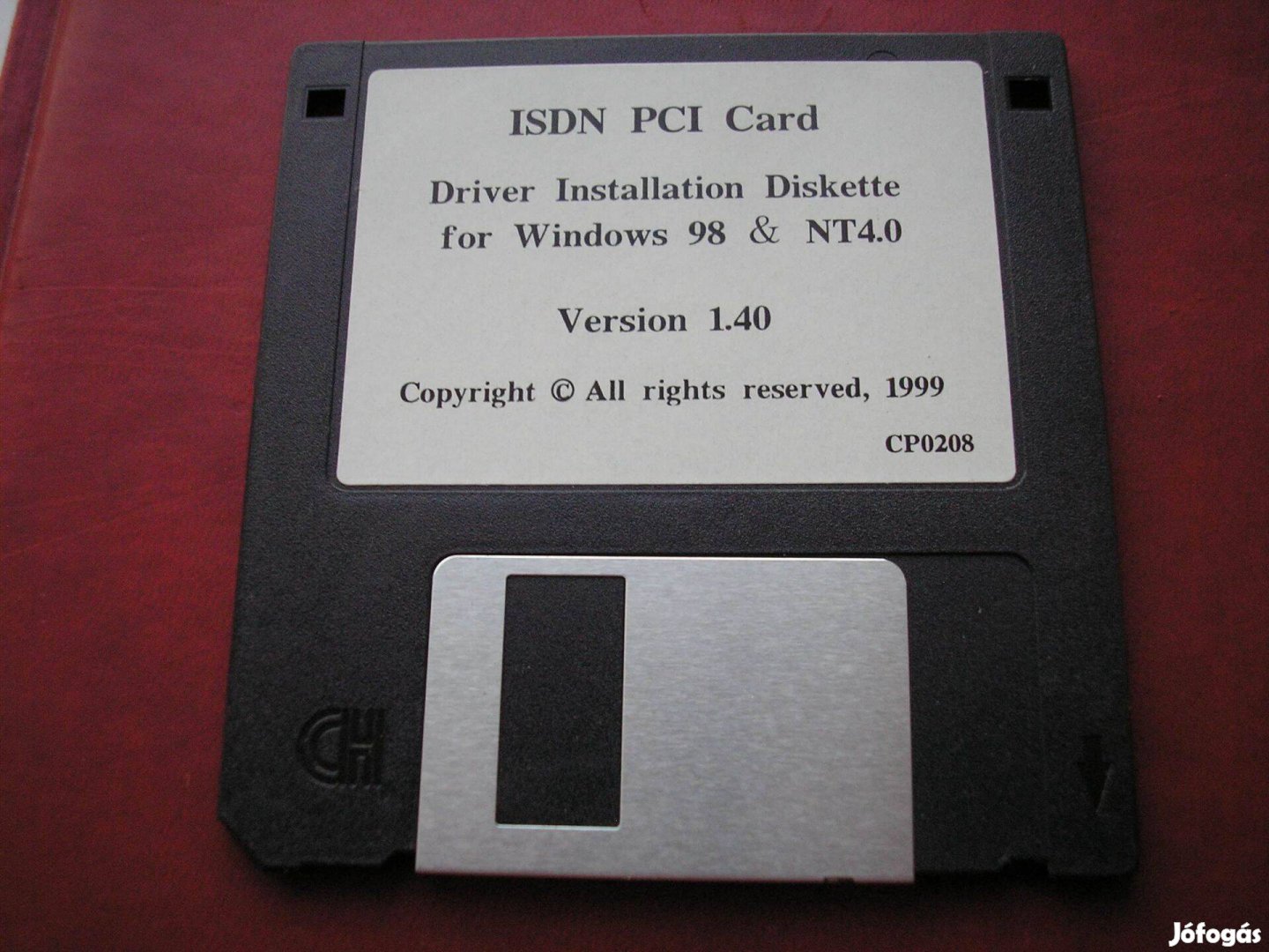 ISDN PCI kártya driver floppy , új