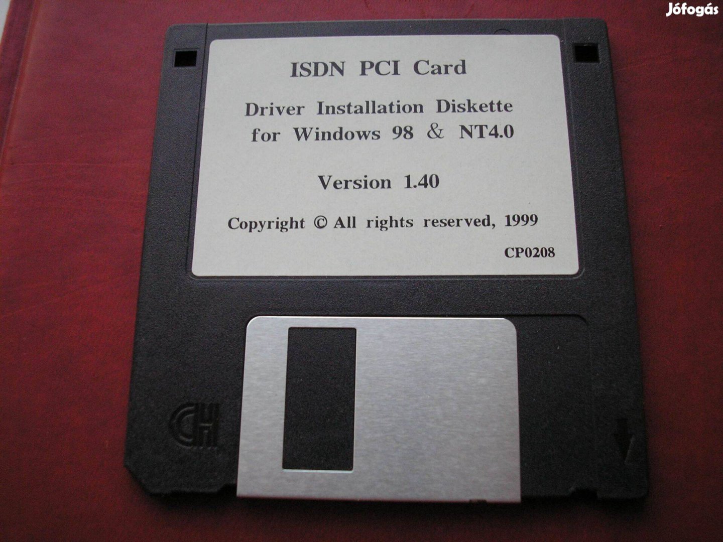 ISDN PCI kártyához driver floppy , új