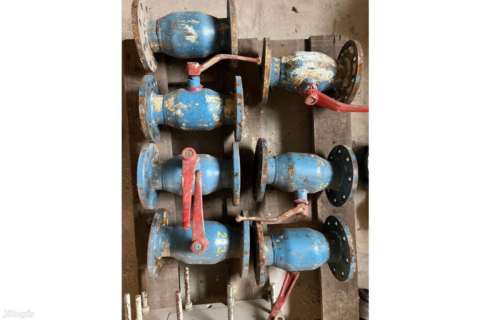 ISG Uniball PN16 DN80 karimás tolószelep Használt,