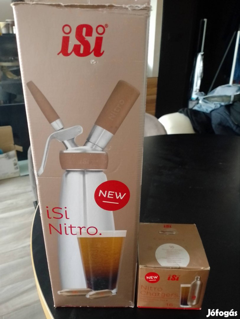 ISI nitro whip szifon ( clod brew ) + partonok