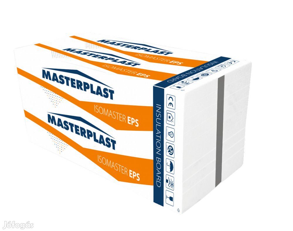ISOMASTER EPS150 lépésálló hőszigetelő lemez 10cm-1m2