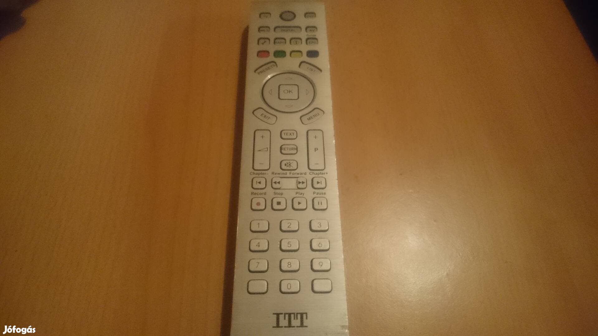 ITT gyári TV, DVD, házimozi távirányító, táv, távvezerlő