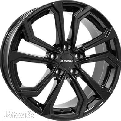 IT Wheels ELLA Fényes fekete 6,5X16 5X108 ET45 CB73,1 | alufelni |