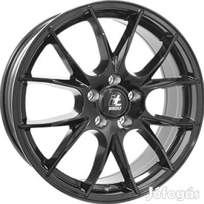 IT Wheels KIRA Fényes fekete 8X18 5X112 ET48 CB57,1 | alufelni |