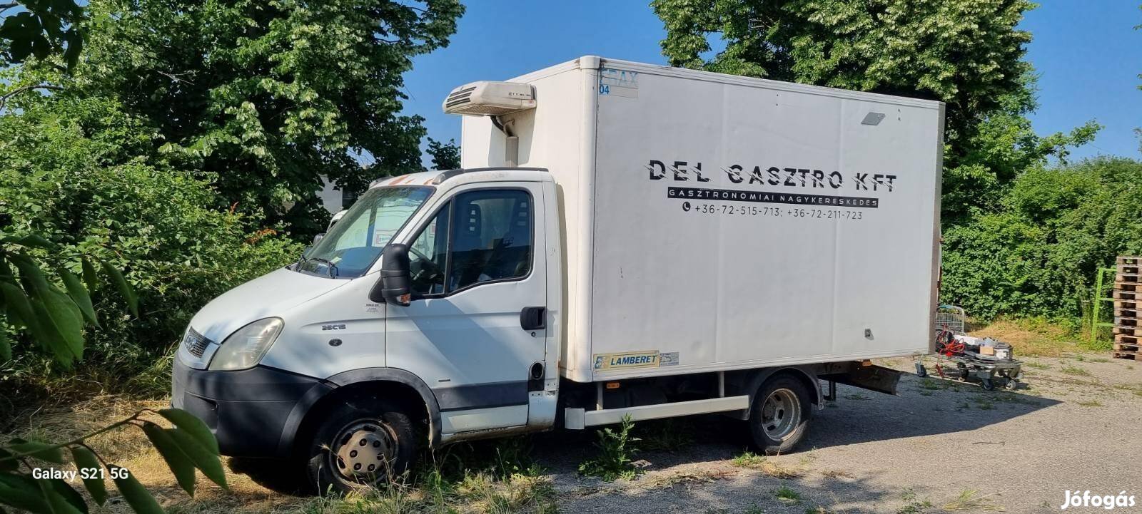 IVECO 35 Dailyc 15 3000 Thermo King raktérhűtő....