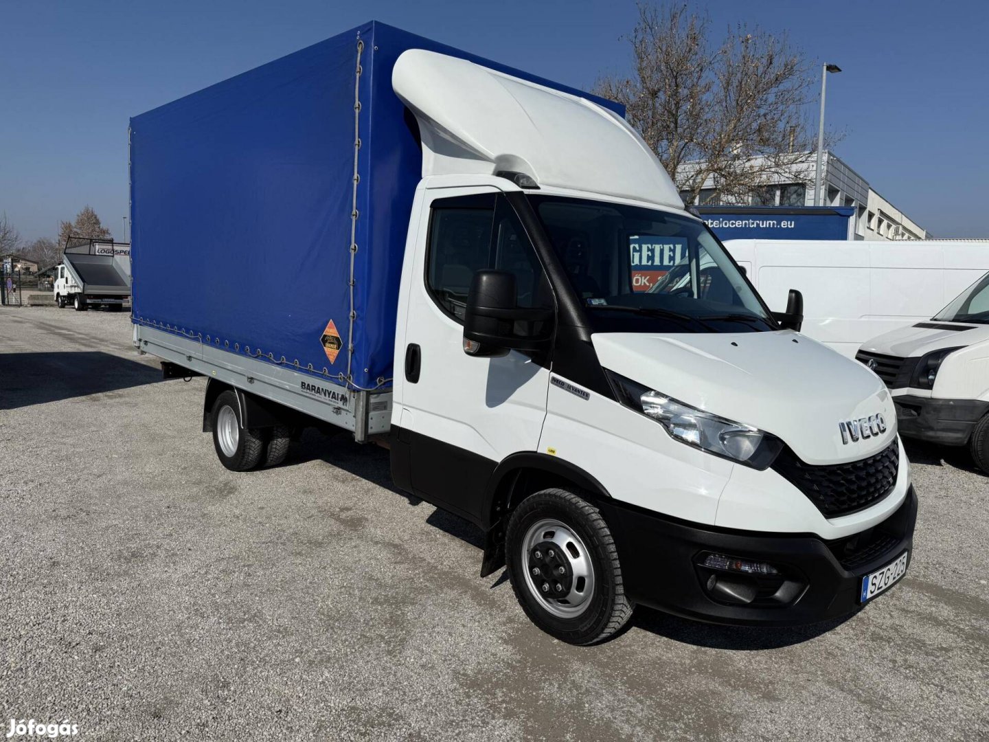 IVECO Daily 35C18 4.2m plató-ponyva.duplakerék...