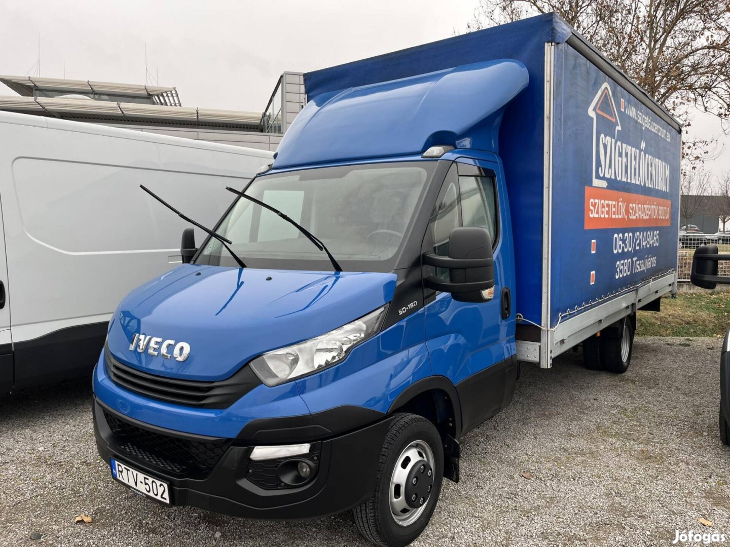 IVECO Daily 35C18 5.6m Plató-ponyva Duplakerék....